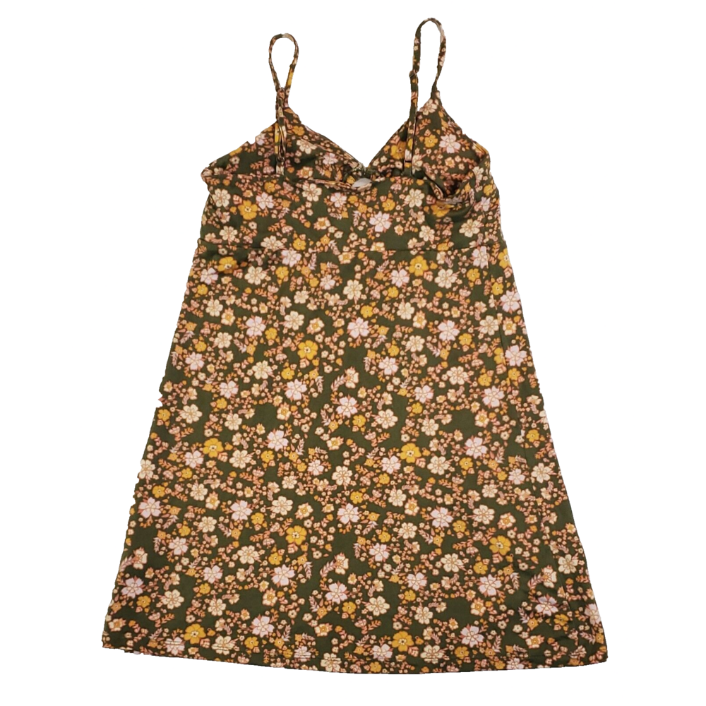 Style Floral Print Cami Top in Green
